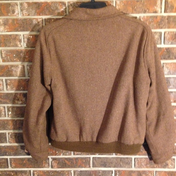 RARE Wool Fox Knapp Lined Jacket Size 38 - Picture 4 of 8